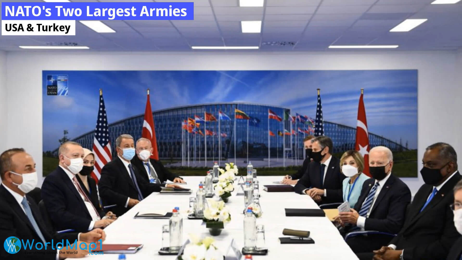 NATO's Two Largest Armies USA and Turkey Meeting